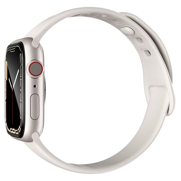 „Spigen Proflex EZ FIT“ 2 vnt. pakuotė – ekrano apsaugos, skirtos „Apple Watch 8 / 7“ (45 mm) (2 vnt.)