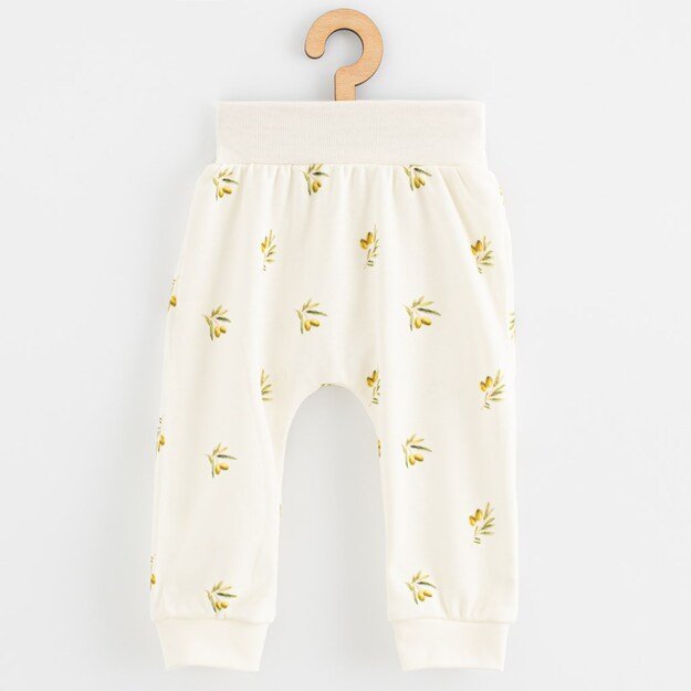Kūdikio kelnaitės iš ekologiškos medvilnės New Baby Olives, 80 (9-12 mėn.)