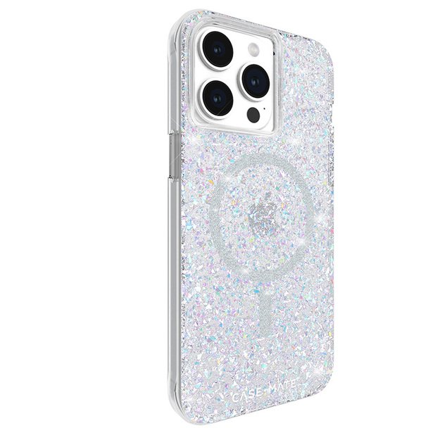 „Case-Mate Twinkle MagSafe“ – „iPhone 15 Pro Max“ dėklas (diskotekos spalvos)