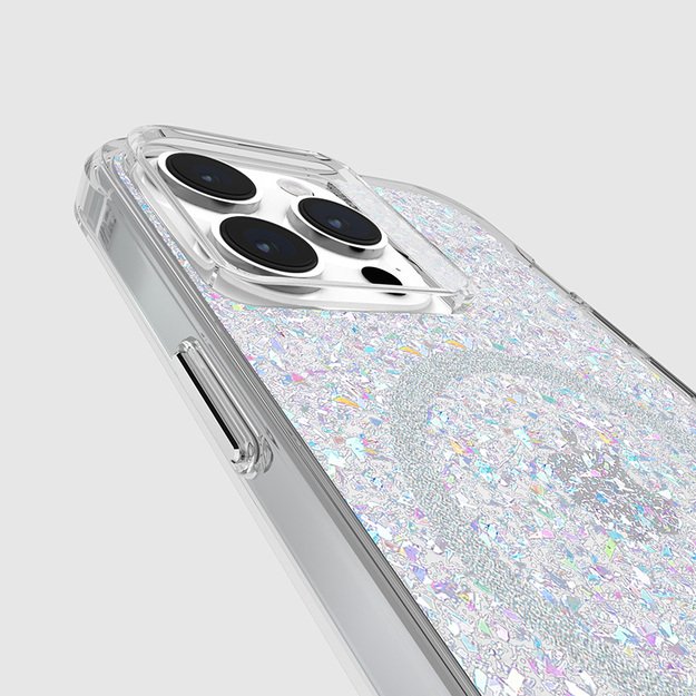 „Case-Mate Twinkle MagSafe“ – „iPhone 15 Pro Max“ dėklas (diskotekos spalvos)
