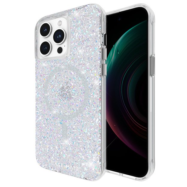 „Case-Mate Twinkle MagSafe“ – „iPhone 15 Pro Max“ dėklas (diskotekos spalvos)