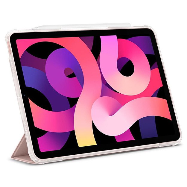 „Spigen Ultra Hybrid Pro“ – dėklas, skirtas „iPad Air 11 M3“ (2025) / M2 (2024) / „iPad Air 10.9“ (5–4 kartos) (2022–2020) (rožinio aukso spalvos)