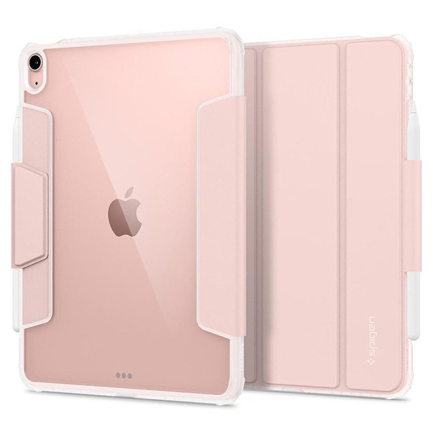 „Spigen Ultra Hybrid Pro“ – dėklas, skirtas „iPad Air 11 M3“ (2025) / M2 (2024) / „iPad Air 10.9“ (5–4 kartos) (2022–2020) (rožinio aukso spalvos)