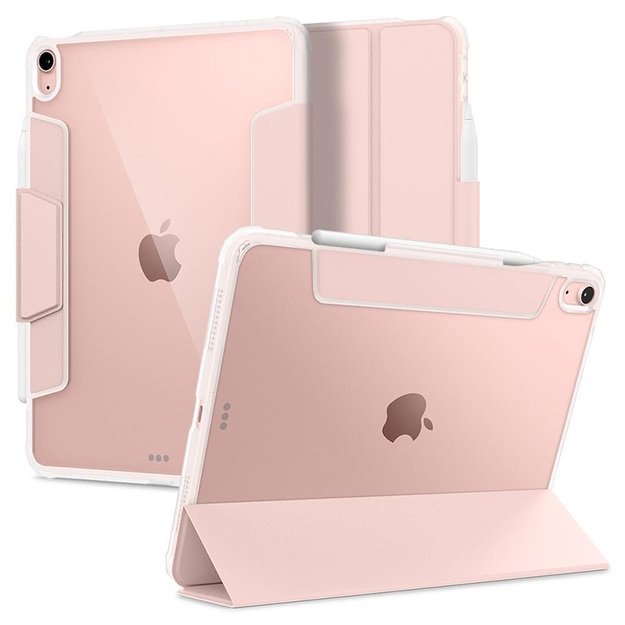 „Spigen Ultra Hybrid Pro“ – dėklas, skirtas „iPad Air 11 M3“ (2025) / M2 (2024) / „iPad Air 10.9“ (5–4 kartos) (2022–2020) (rožinio aukso spalvos)