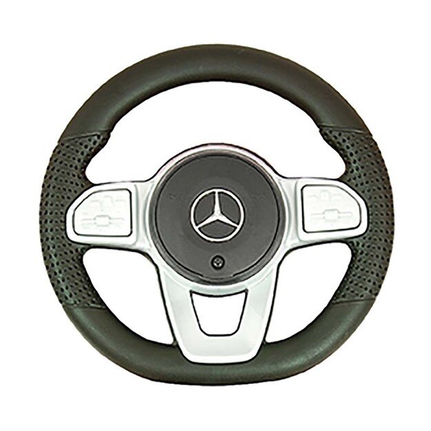 Paspirtukas su kreipiančiąja vairuoja MERCEDES G350d Milly Mally juodas