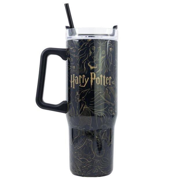 Haris Poteris - XL nerūdijančio plieno termo puodelis „Rambler“ iš „Golden Magic Collection“, 940 ml