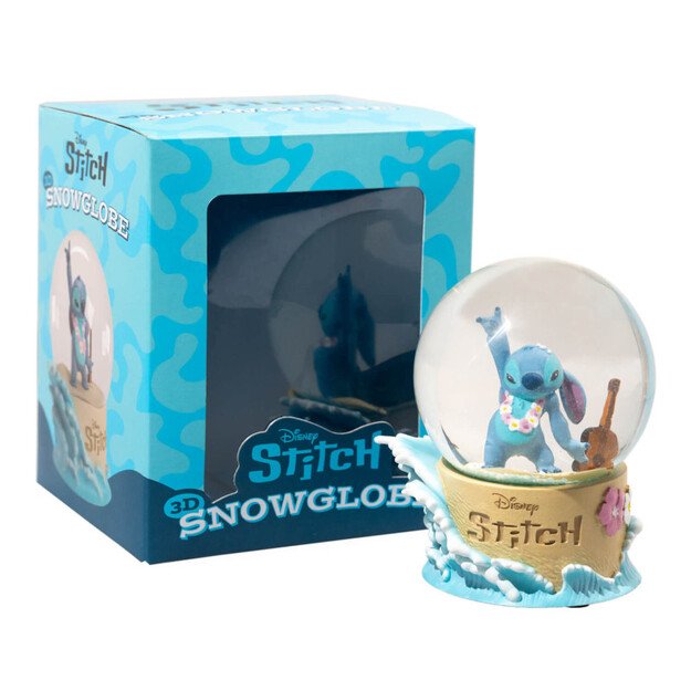 Disney Stitch - Sniego gaublys dovanų dėžutėje