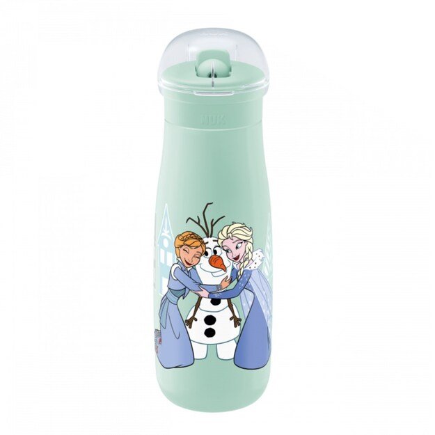 NUK Mini-Me Flip 2-in-1 kūdikio buteliukas „Frozen“, 450 ml, rožinis, 12+ mėn.