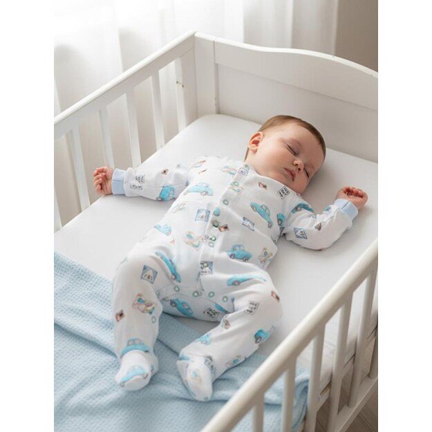 New Baby Classic II kombinezonas kūdikiui, mašinėlės, 68 vnt. (4-6 mėn.) 2