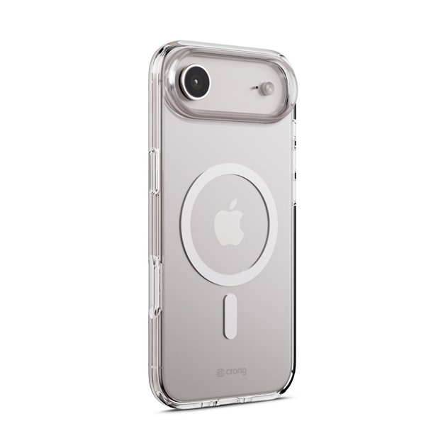 „Crong Clear MAG“ dėklas – „MagSafe iPhone 17 Air“ dėklas (skaidrus) 25