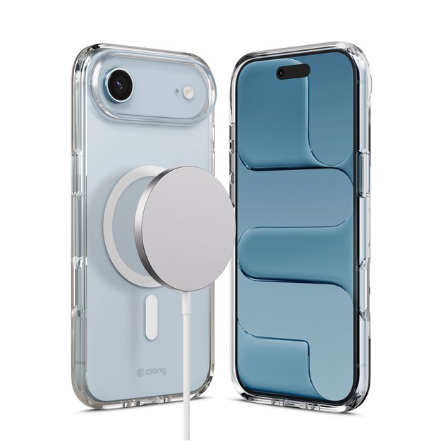 „Crong Clear MAG“ dėklas – „MagSafe iPhone 17 Air“ dėklas (skaidrus) 8