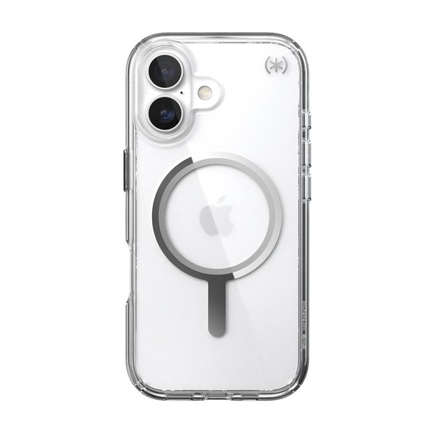 „Speck Presidio Perfect Clear MagSafe“ dėklas iPhone 17 (skaidrus / sidabrinis) 14