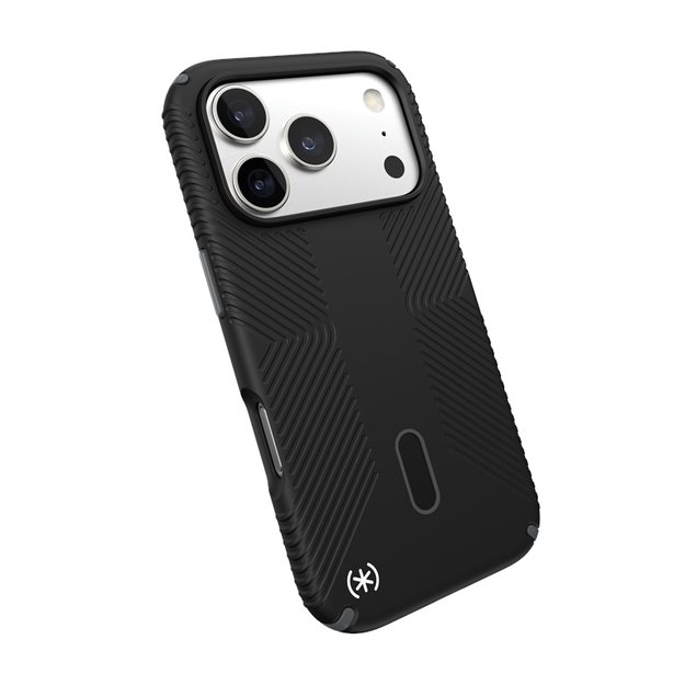 „Speck Presidio2 Grip ClickLock & MagSafe“ dėklas, skirtas „iPhone 17 Pro“ (juodas / pilkas / baltas) 10