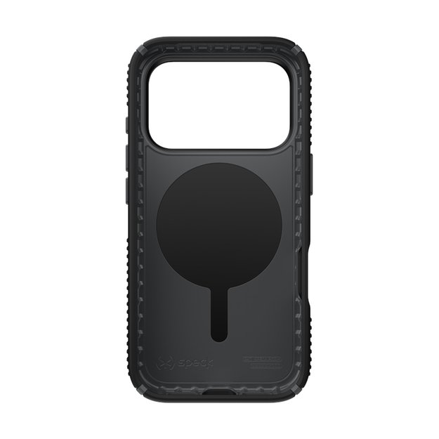 „Speck Presidio2 Grip ClickLock & MagSafe“ dėklas, skirtas „iPhone 17 Pro“ (juodas / pilkas / baltas) 8