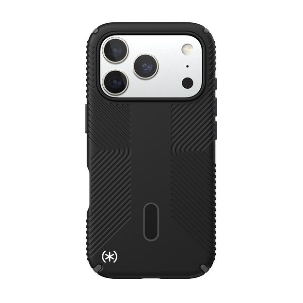 „Speck Presidio2 Grip ClickLock & MagSafe“ dėklas, skirtas „iPhone 17 Pro“ (juodas / pilkas / baltas) 9