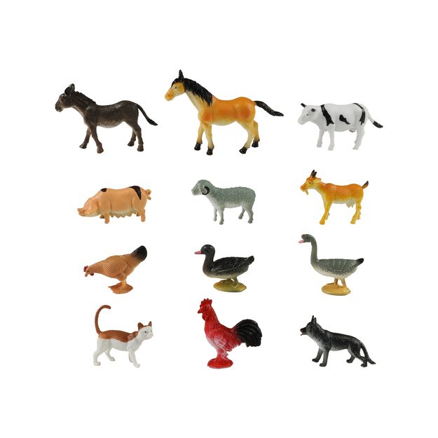 naminiai gyvūnai, 12 vnt. pakuotėje 1