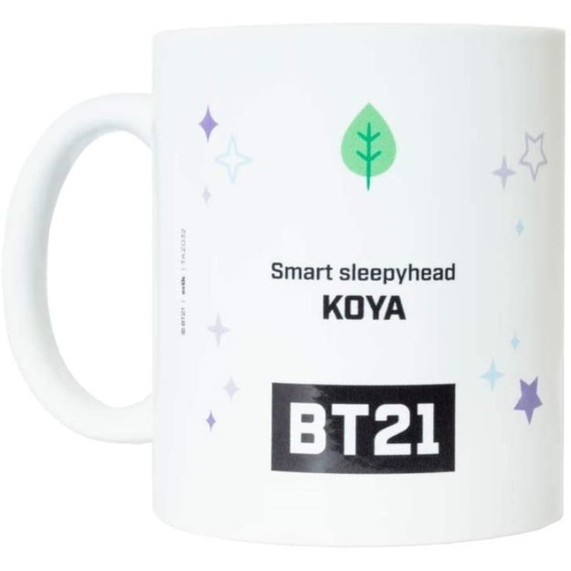 BT21 - Keraminis puodelis 300ml KOYA 8