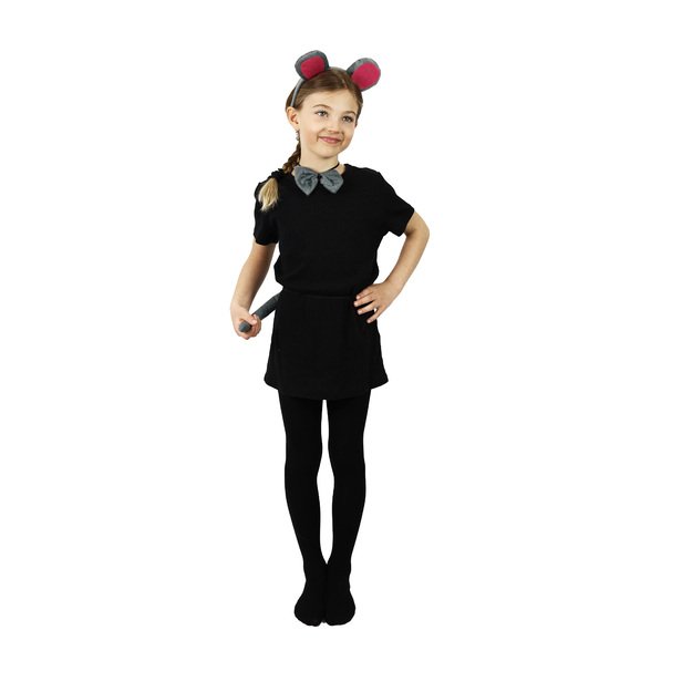 Pelytės rinkinys su uodega, galvos juosta ir peteliške 5