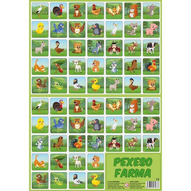 Pexeso farm