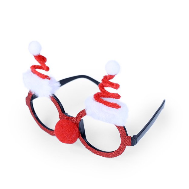 Christmas glasses with Santa Claus for adults 1