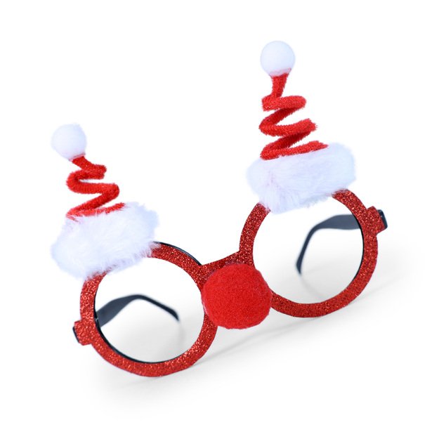 Christmas glasses with Santa Claus for adults 3