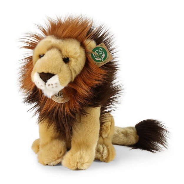 Plush lion 25cm ECO-FRIENDLY