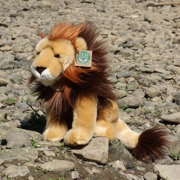 Plush lion 25cm ECO-FRIENDLY 5