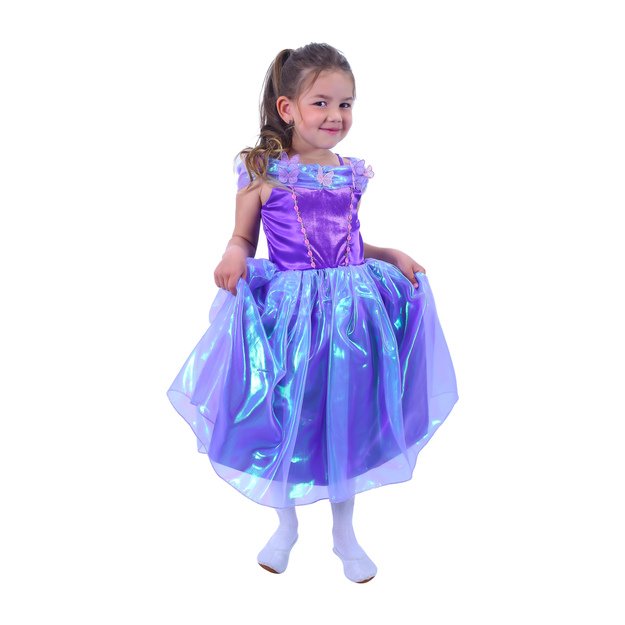 Children costume - purple princess (M) 1