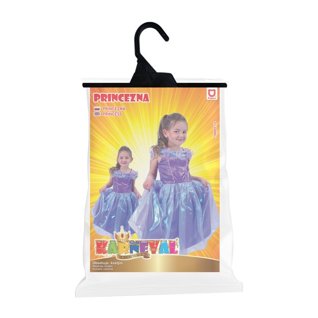 Children costume - purple princess (M) 2