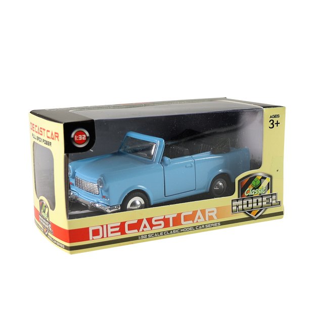 Metal trabant car convertible 1