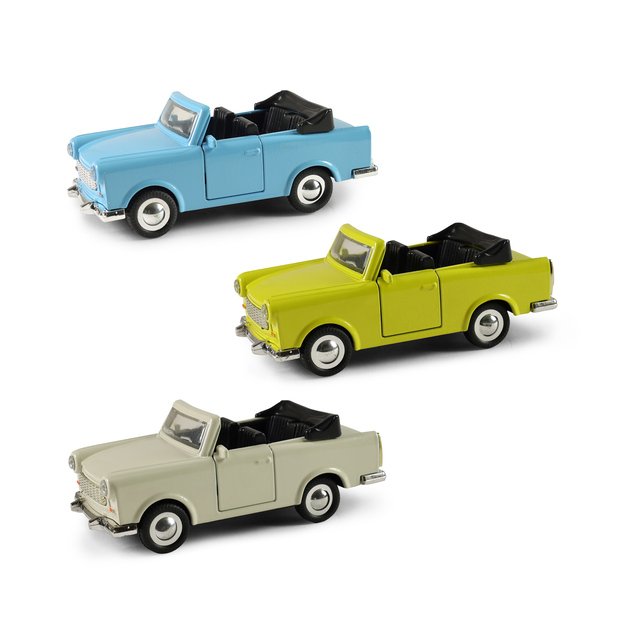 Metal trabant car convertible 5