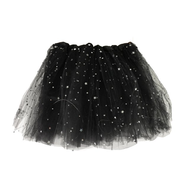 Children costume black tutu skirt with lights 2