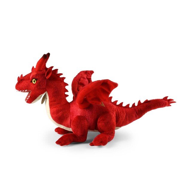 Plush red dragon 40 cm ECO-FRIENDLY 3