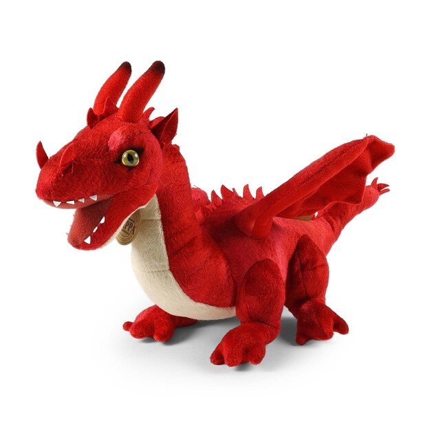 Plush red dragon 40 cm ECO-FRIENDLY 5