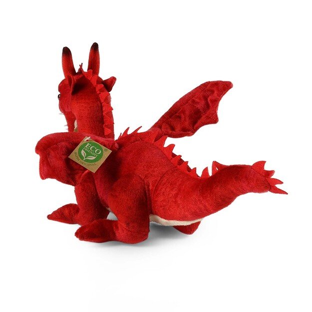 Plush red dragon 40 cm ECO-FRIENDLY 2