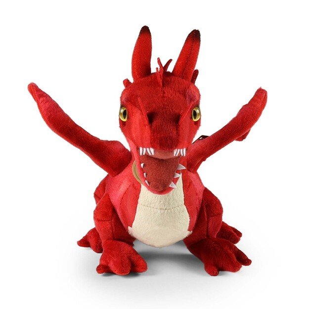 Plush red dragon 40 cm ECO-FRIENDLY 4