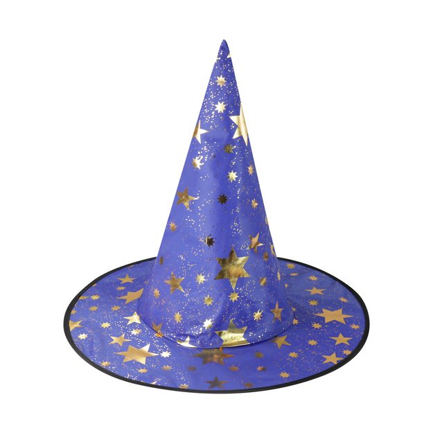 Children blue witch hat 1