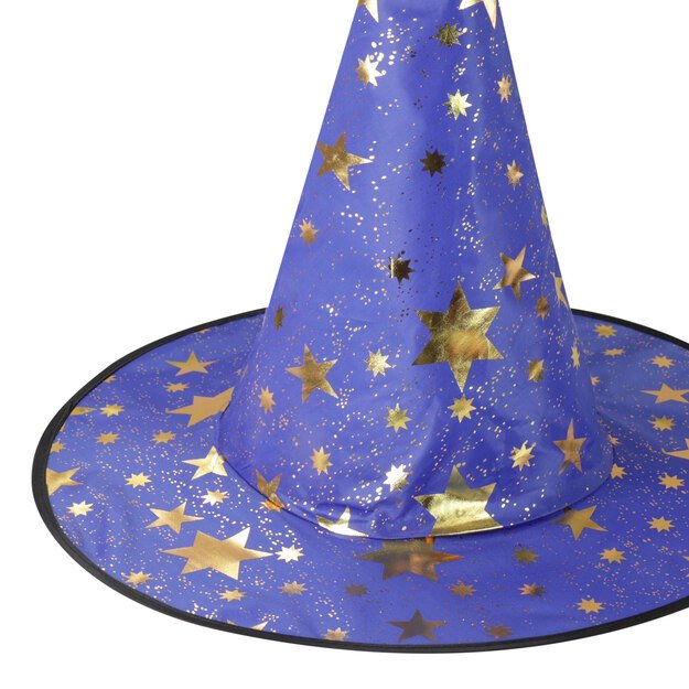 Children blue witch hat 3