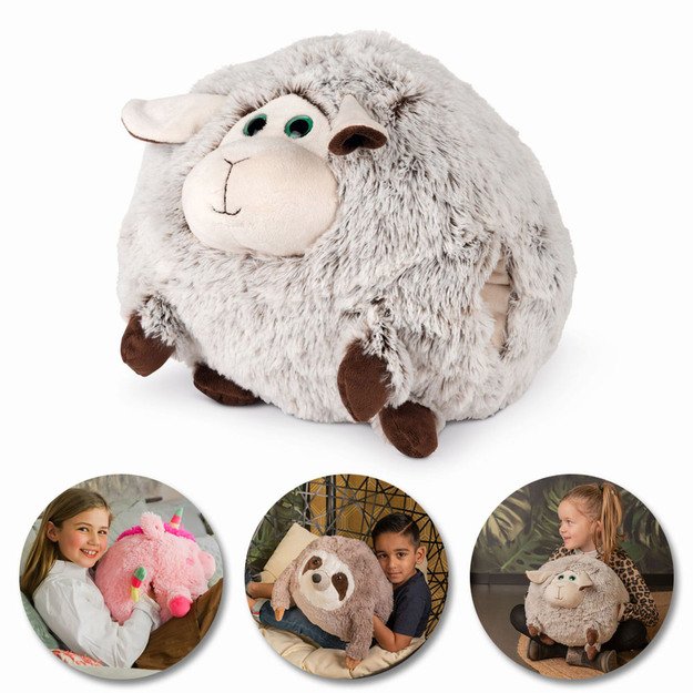 Cozy Noxxiez Sheep - warm pillow 2