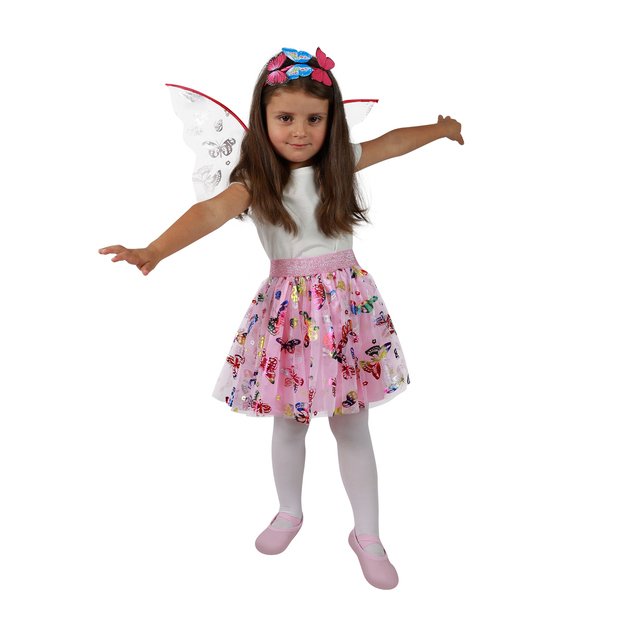 Children costume butterfly tutu skirt with accs. 1