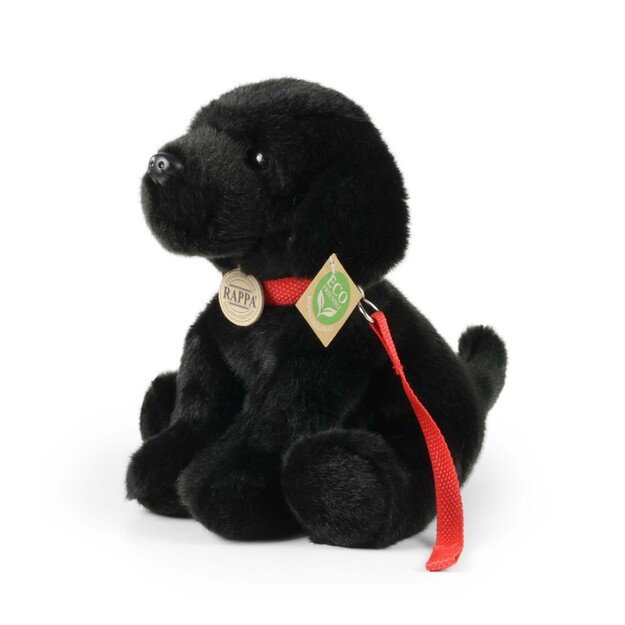 Plush black Labrador 28 cm ECO-FRIENDLY 3