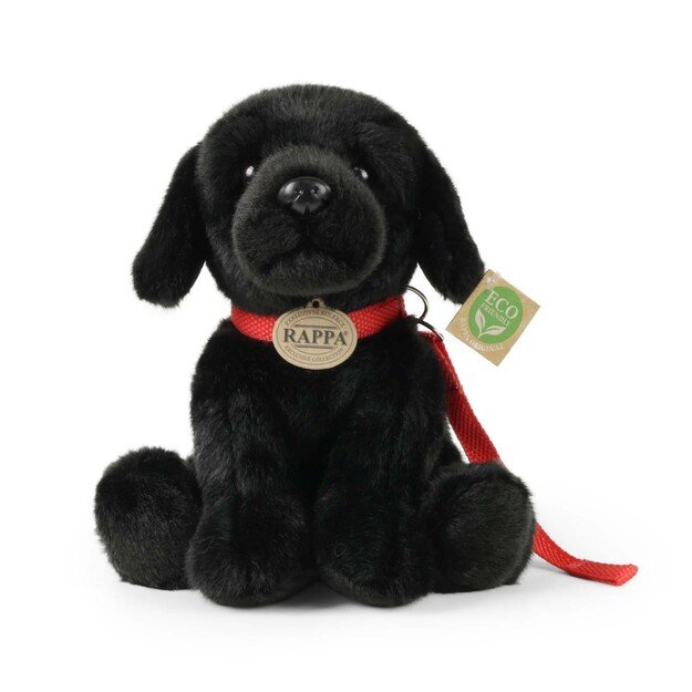 Plush black Labrador 28 cm ECO-FRIENDLY 2