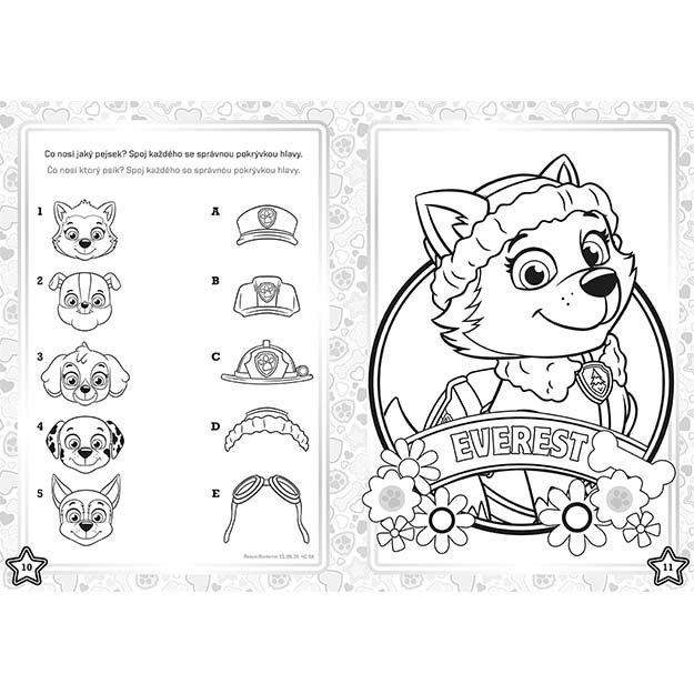A4 formato „Patch Patrol“ spalvinimo knygelė 3