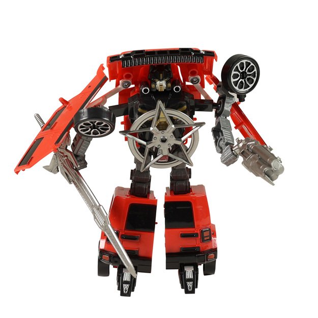 Red car transformation 3
