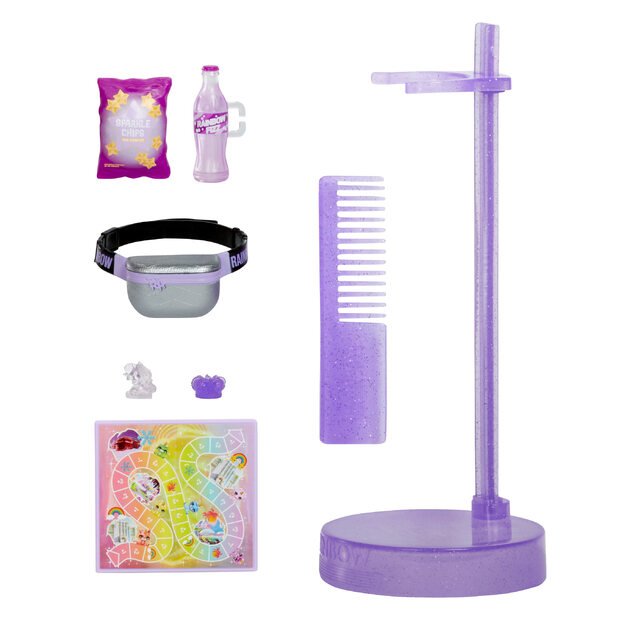 Vaivorykštės blizgančios ir spindinčios lėlės 5