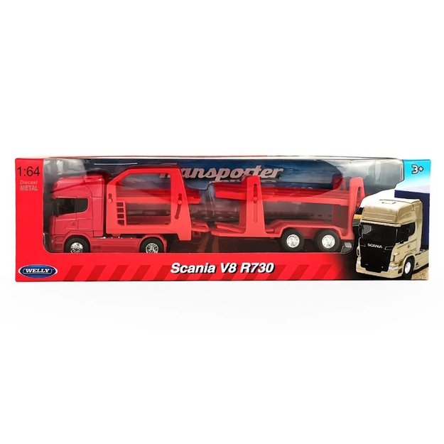 WELLY MODELS SCANIA V8 R 730 truck 1:64 4