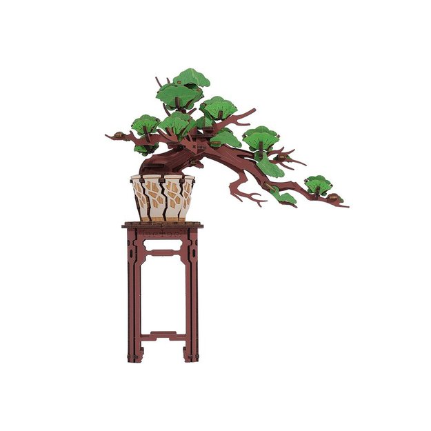RoboTime 3D wooden pine puzzle