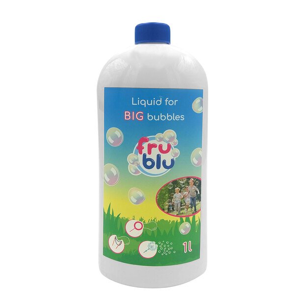 FRU BLU BUBBLE SOLUTION FOR BUBBLES 1L
