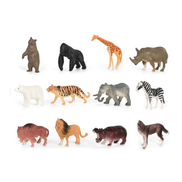 Laukiniai gyvūnai maišosi dėžutėje 1