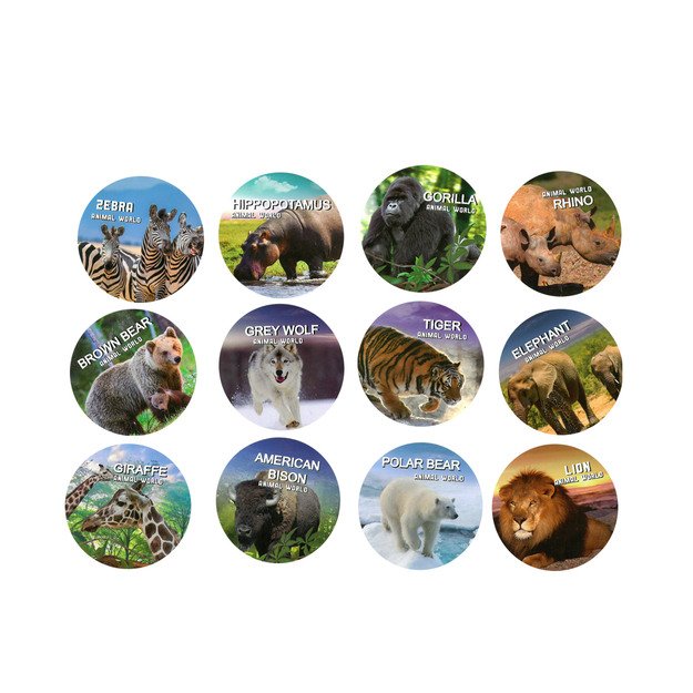 Laukiniai gyvūnai maišosi dėžutėje 3